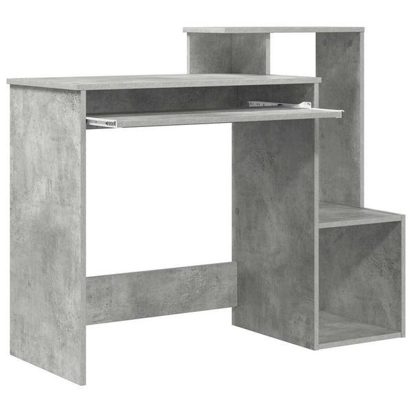 Pöytä Betoni Harmaa 106 x 41 x 88.5 cm Tekninen puu
