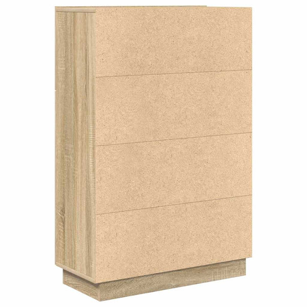 Pöytä Sonoman tammi 71.5 x 31.5 x 106.5 cm Tekninen puu