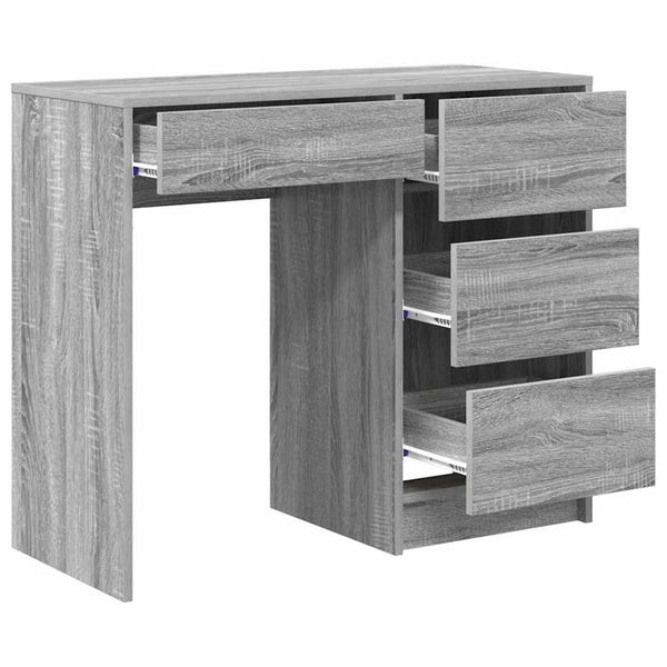 Pöytä Harmaa Sonoma Tekninen puu 90 x 37.5 x 75 cm