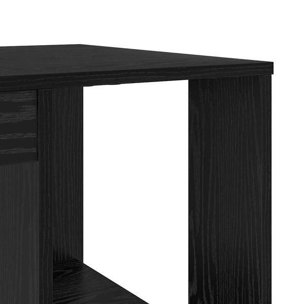 Pöytä Musta tammi. Tekninen puu 130 x 50.5 x 75 cm