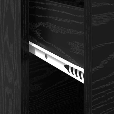 Musta tammi sivupöytä Florenel 38x34.5x75cm (puinen)