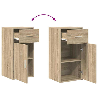 Sonoma tammi sivupöytä Felomita 38x34.5x75cm (puinen)