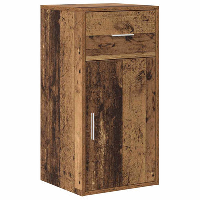 Vanha puu sivupöytä Chiran 38x34.5x75cm (puinen)