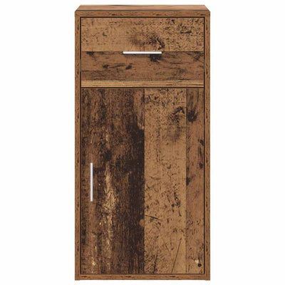 Vanha puu sivupöytä Chiran 38x34.5x75cm (puinen)