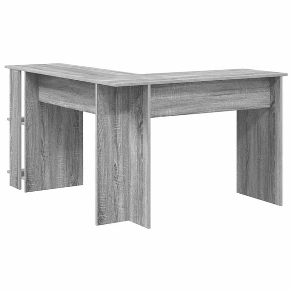 Kulmapöytä Harmaa Sonoma Tekninen puu 140 x 113,5 x 75 cm