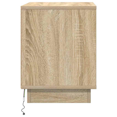 Yöpöytäkaappi Sonoma tammi 44 x 34.5 x 45 cm Tekninen puu