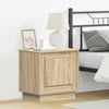 Yöpöytäkaappi 2 pcs Sonoma tammi 44 x 34.5 x 45 cm Tekninen puu