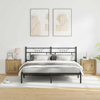 Yöpöytäkaappi mukana 2 pcs artesaani tammi 44 x 34.5 x 45 cm