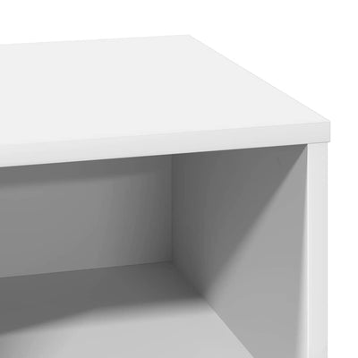 Valkoinen yöpöytäkaappi Colceriu 50x34.5x50cm (2 pcs. puinen)