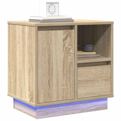 Sonoma tammi yöpöytäkaappi Nagy 50x34.5x50cm (puinen)