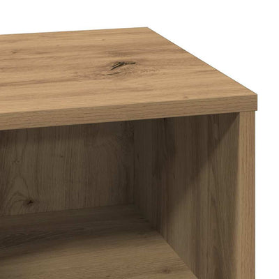 Yöpöytäkaappi mukana 2 pcs artesaani tammi 50 x 34.5 x 50 cm.