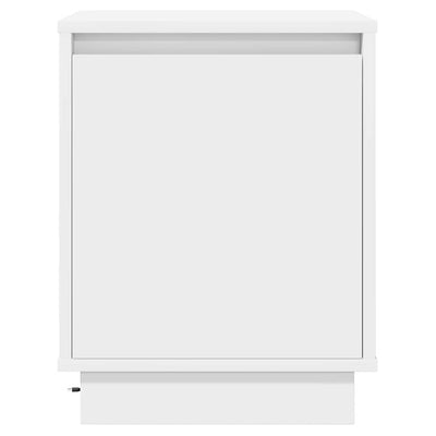 Valkoinen yöpöytäkaappi Pereira 39x34.5x50cm (puinen)