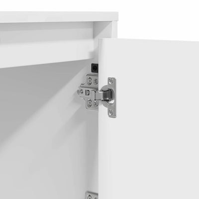 Valkoinen yöpöytäkaappi Gizi 39x34.5x50cm (2 pcs puinen)