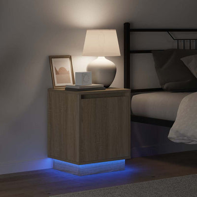 Sonoma tammi yöpöytäkaappi Gavozdea 39x34.5x50cm (puinen)