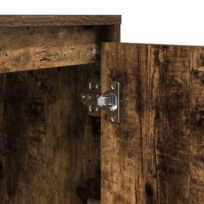 Savupähkinä yöpöytäkaappi Simantos 39x34.5x50cm (2 pcs puinen)