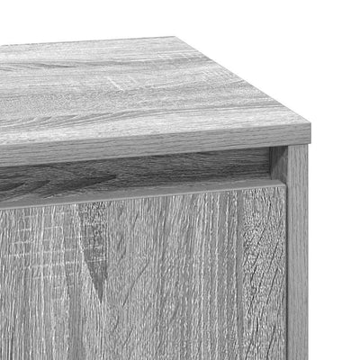 Harmaa yöpöytäkaappi Zsuzsana 39x34.5x50cm (2 pcs puinen)