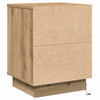 Yöpöytäkaappi mukana 2 pcs artesaani tammi 39 x 34.5 x 50 cm