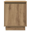 Yöpöytäkaappi mukana 2 pcs artesaani tammi 39 x 34.5 x 50 cm