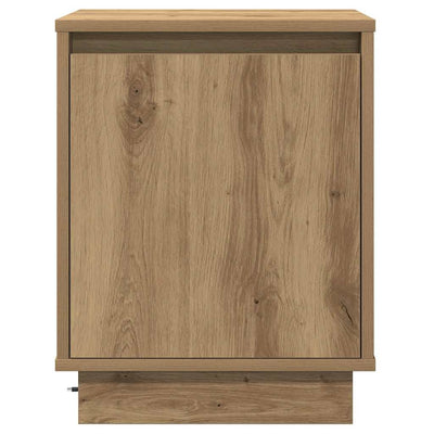 Yöpöytäkaappi mukana 2 pcs artesaani tammi 39 x 34.5 x 50 cm