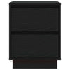 Musta yöpöytäkaappi Palagia 39x34.5x50cm (puinen)
