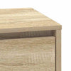 Yöpöytäkaappi 2 pcs Sonoma tammi 39 x 34.5 x 50 cm Tekninen puu