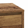 Vanha puu yöpöytäkaappi Razie 39x34.5x50cm (puinen)
