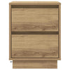 Yöpöytäkaappi mukana 2 pcs artesaani tammi 39 x 34.5 x 50 cm
