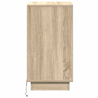 Yöpöytäkaappi Sonoma tammi 39 x 34.5 x 65 cm Tekninen puu
