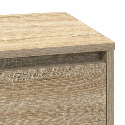 Yöpöytäkaappi Sonoma tammi 71 x 34.5 x 75 cm Tekninen puu