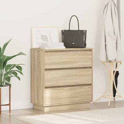 Yöpöytäkaappi Sonoma tammi 71 x 34.5 x 75 cm Tekninen puu