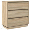 Yöpöytäkaappi Sonoma tammi 71 x 34.5 x 75 cm Tekninen puu