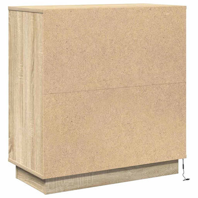 Yöpöytäkaappi Sonoma tammi 71 x 34.5 x 75 cm Tekninen puu