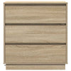 Yöpöytäkaappi Sonoma tammi 71 x 34.5 x 75 cm Tekninen puu