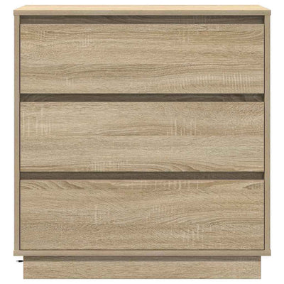 Yöpöytäkaappi Sonoma tammi 71 x 34.5 x 75 cm Tekninen puu