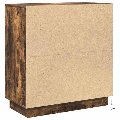 Yöpöytäkaappi mukana Savutammi 71 x 34.5 x 75 cm Tekninen puu