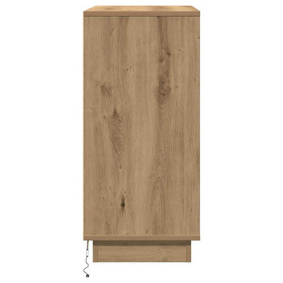 Yöpöytäkaappi artesaani tammi 71 x 34.5 x 75 cm Tekninen puu
