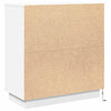 LED-pöytätaso valkoinen 71 x 34,5 x 75 cm Tekninen puu