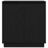 LED-pöytätaso Musta tammi 71 x 34,5 x 75 cm Tekninen puu