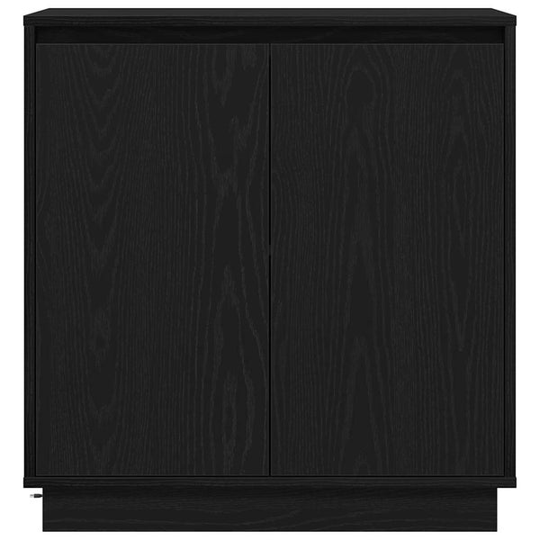 LED-pöytätaso Musta tammi 71 x 34,5 x 75 cm Tekninen puu