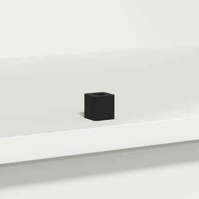 Valkoinen led-sivupöytä Szalma 71x34.5x75cm (puinen)