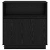 Musta tammi led-sivupöytä Osvath 71x34.5x75cm (puinen)