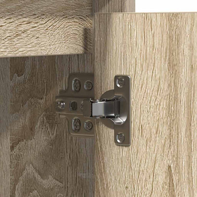 Sonoma tammi led-sivupöytä Luciniu 71x34.5x75cm (puinen)