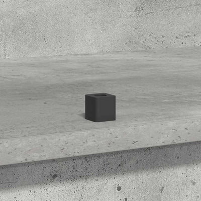 Betoninharmaa led-sivupöytä Gheogrhe 71x34.5x75cm (puinen)