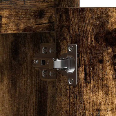 Savutammi led-sivupöytä Dumini 71x34.5x75cm (puinen)