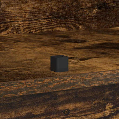 Savutammi led-sivupöytä Dumini 71x34.5x75cm (puinen)