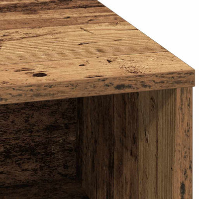 Vanha puu led-sivupöytä Emilenuta 71x34.5x75cm (puinen)