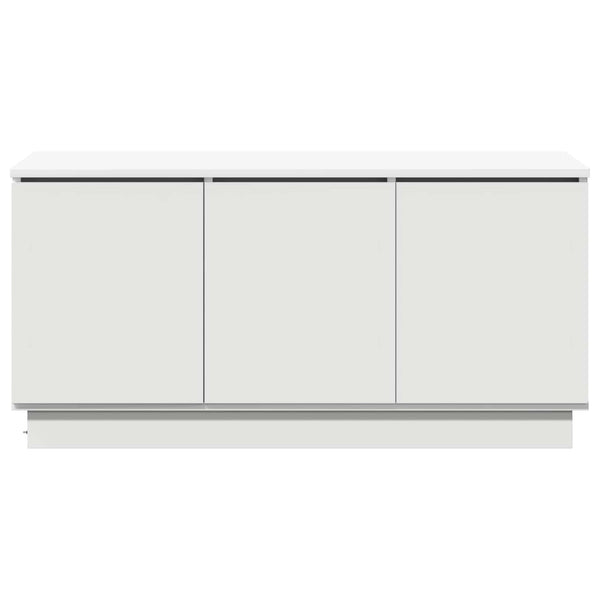 TV-kaappi 100 x 38 x 49 cm Valkoinen Tekninen puu
