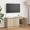 TV-kaappi Sonoma tammi 100 x 38 x 49 cm Tekninen puu
