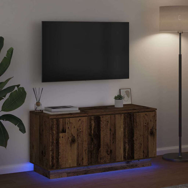 TV-kaappi Vanha Puu 100 x 38 x 49 cm Tekninen puu