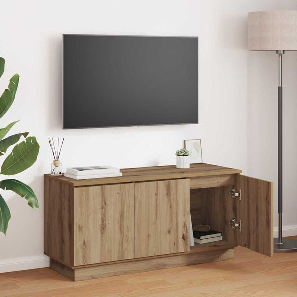 TV-kaappi artesaani tammi 100 x 38 x 49 cm Tekninen puu